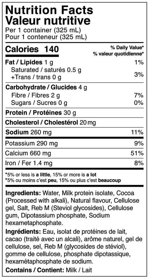 Biosteel Chocolate Milkshake