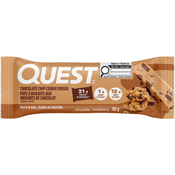 QUEST Chocolate Chip Cookie Dough Protein Bar