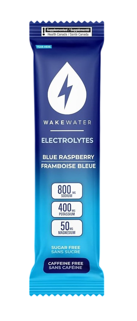 WakeWater Electrolytes Blue Raspberry
